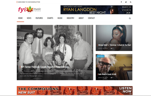 FYI Music News: SOLR Search News Platform