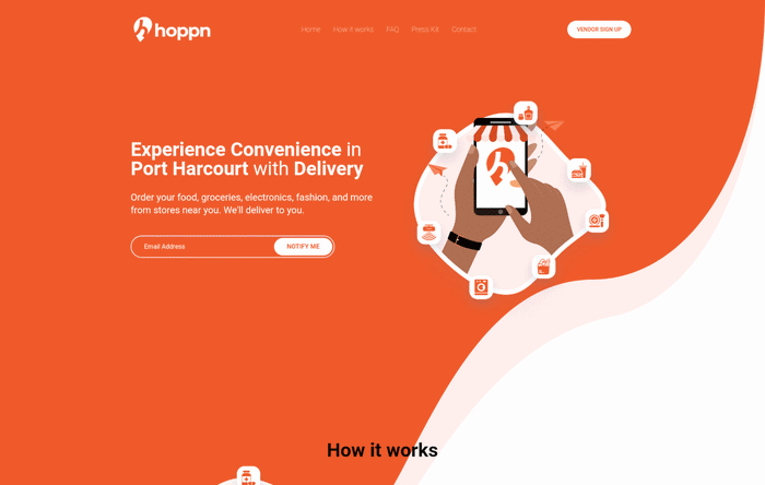 Hoppn Food Delivery