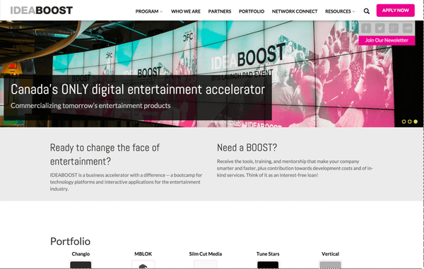 IdeaBoost: Startup Accelerator Portal