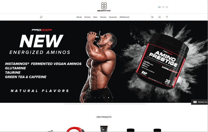Melsfit: Swiss Fitness eCommerce Platform