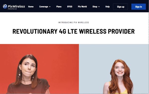 Pix Wireless: Mobile Network Plans Platform