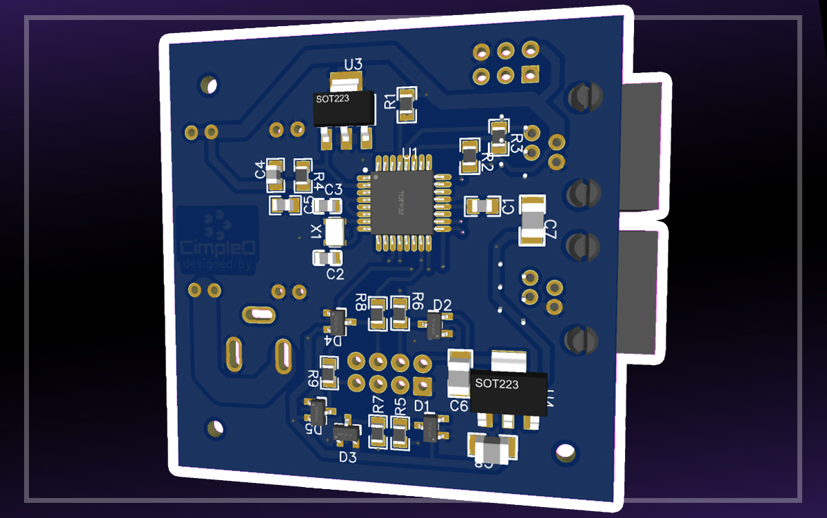 The central node board: ESP8266, with Wi-Fi and GPRS backhaul