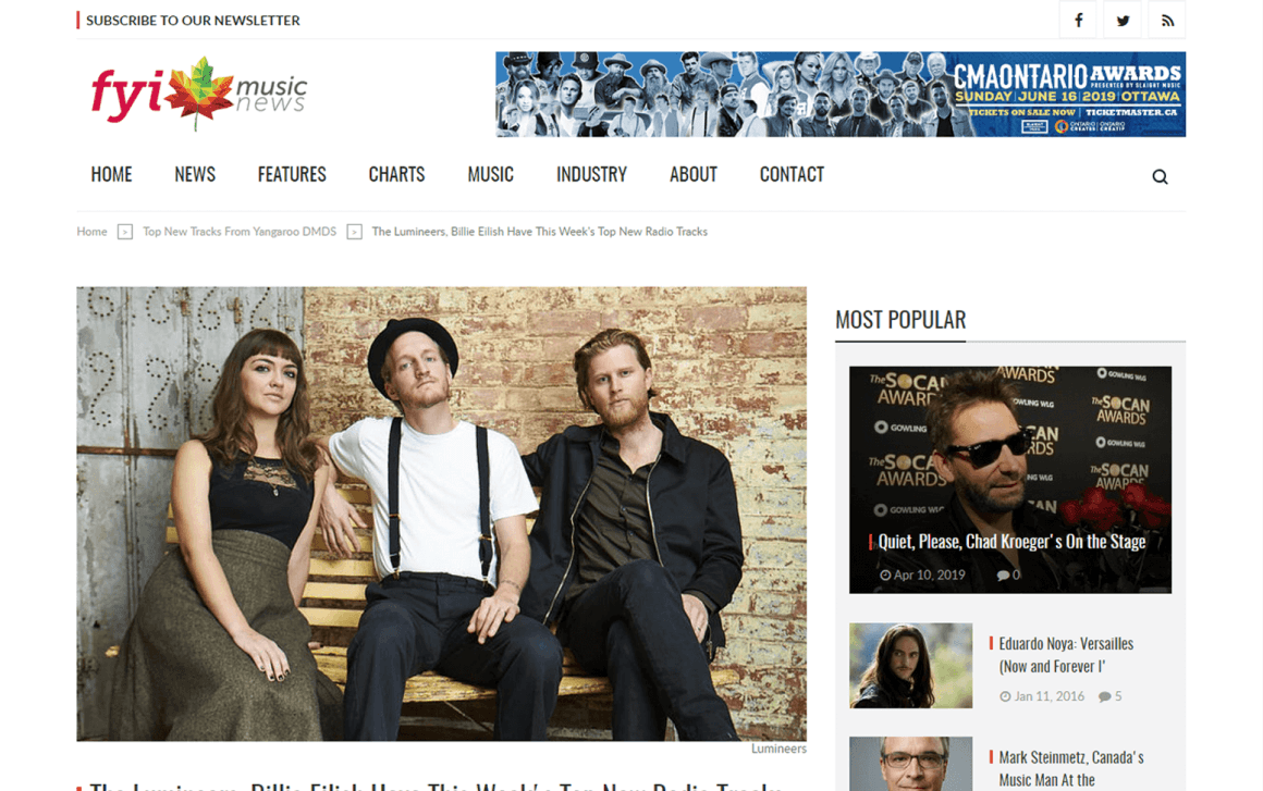 Fyimusic News