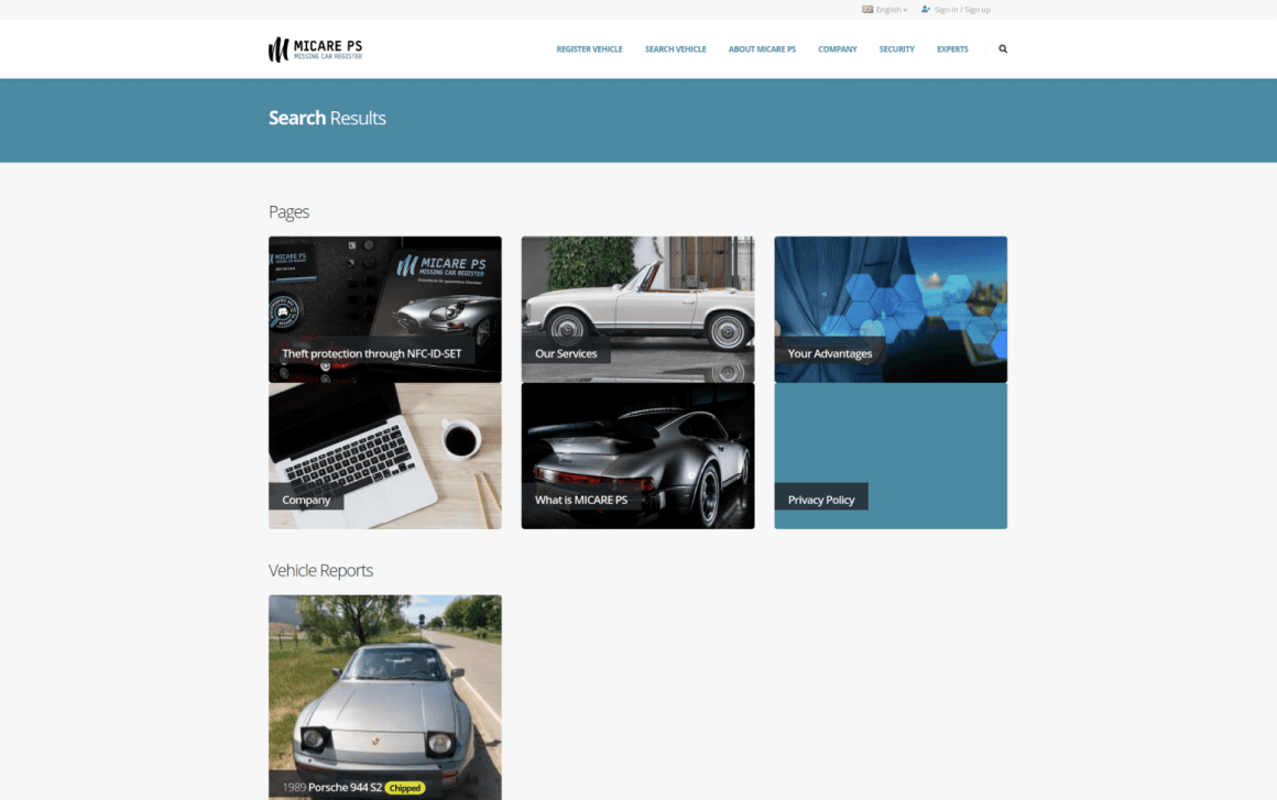 Missing Cars