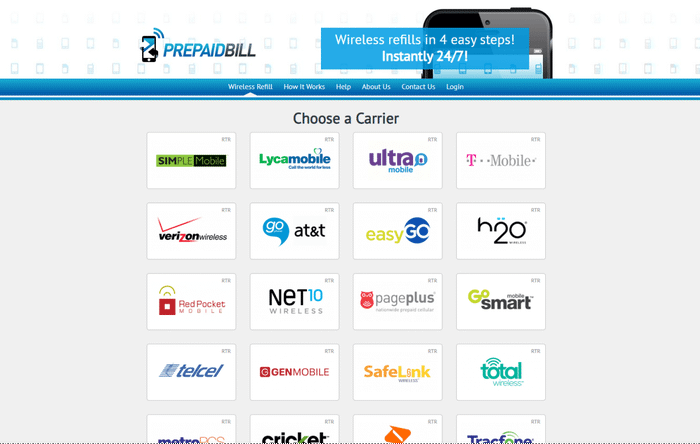 PrepaidBill Payment Portal