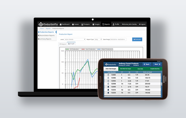 ProductionPro: Oil & Gas Field Data App