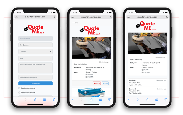 QuoteMe: B2B Supplier Marketplace