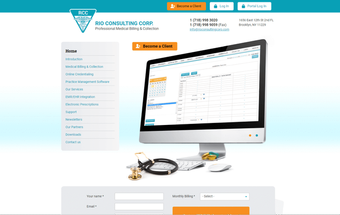 Rio Consulting Corp.: Medical Billing Platform